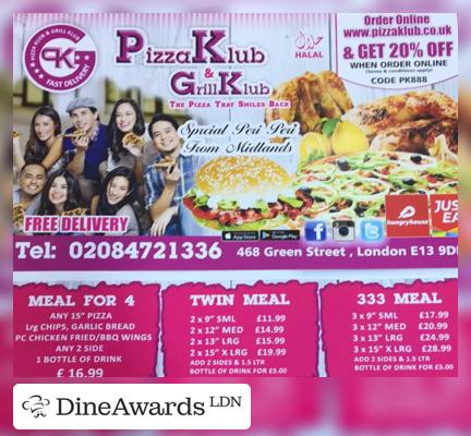 Food - Pizza Klub & Grill House