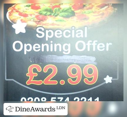 Advertisement - Pizza Parlour Southall