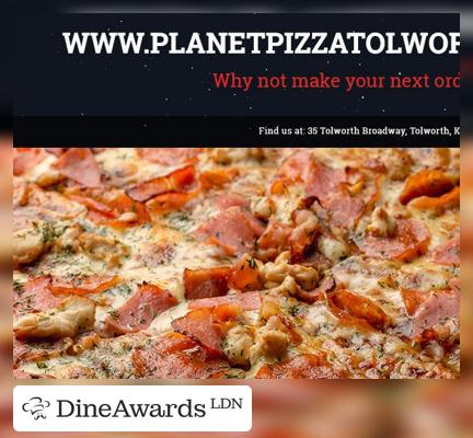 Pizza - Planet Pizza (Tolworth)