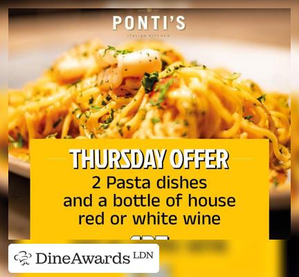 Advertisement - Ponti's Italian Kitchen