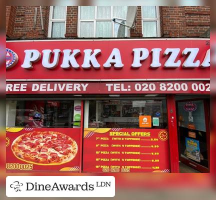 Facade - Pukka Pizza Edgware