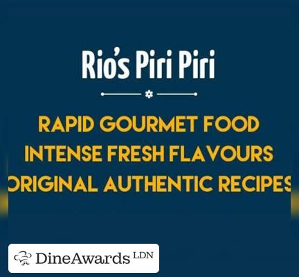 Advertisement - Rio's Piri Piri Wembley