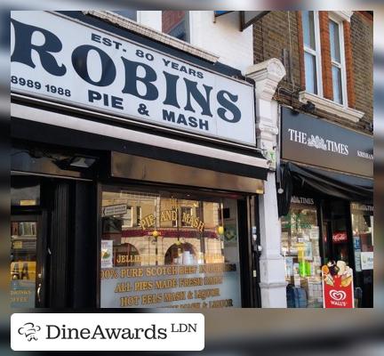 Meals - Robins Pie & Mash London