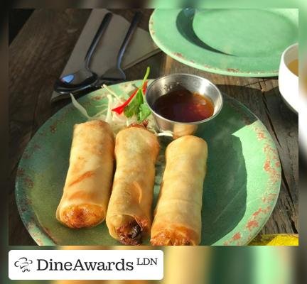 Spring rolls - Rosa's Thai West Hampstead