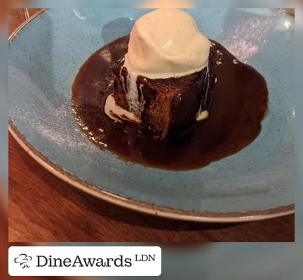 Sticky toffee pudding - Rowley's Restaurant