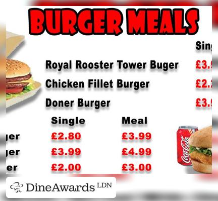 Burger - Royal Rooster