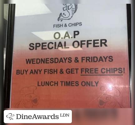 Advertisement - Salisbury's Traditional Fish & Chips