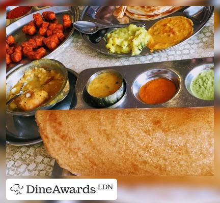 Dishes - Saravanaa Bhavan Southall