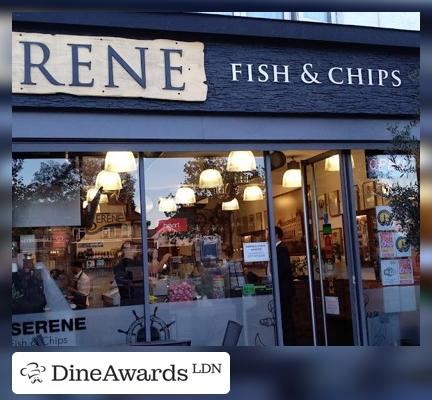 Interior - Serene Fish & Chips (Ilford)