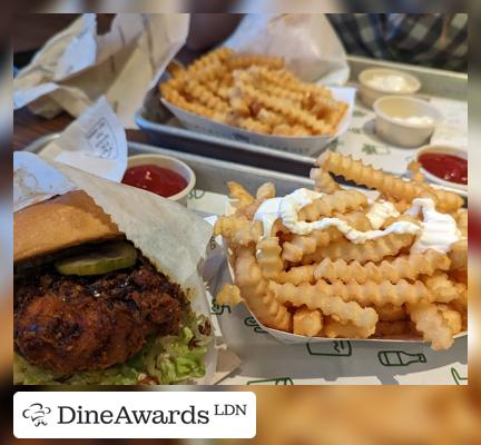 Pulled pork sandwich - Shake Shack Camden