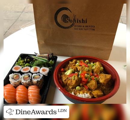 Dishes - Sohishi sushi & bento