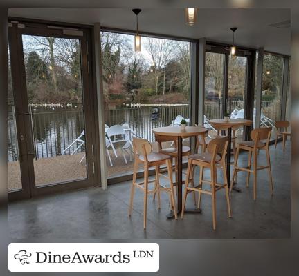 Interior - Southwark Park Pavilion Cafe