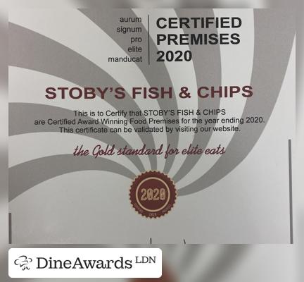 Advertisement - Stobys Fish and Chips