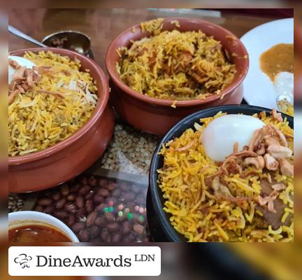 Dishes - Taste of India