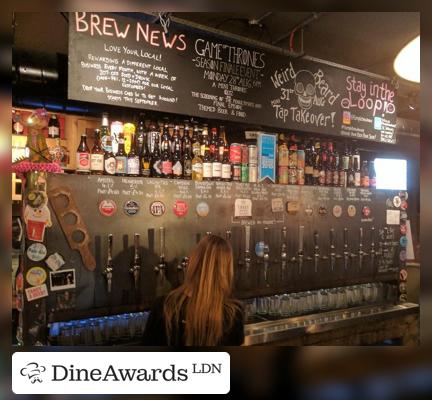 Bar counter - Temple Brew House