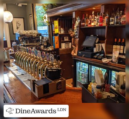 Bar counter - The Abercorn Arms