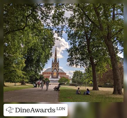 View - The Albert Memorial Kiosk