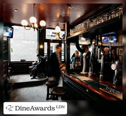 Bar counter - The Carpenters Arms