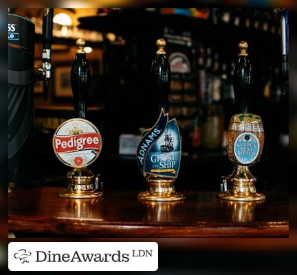 Bar counter - The Carpenters Arms