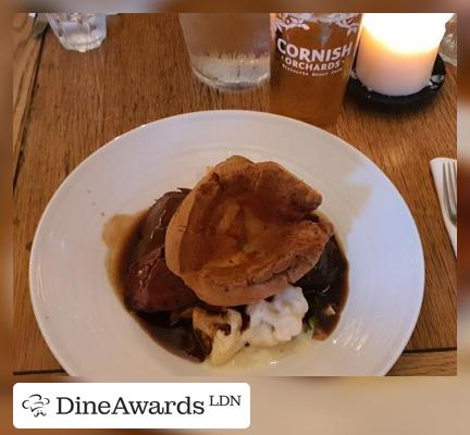 Roast beef - The Castle, Harrow