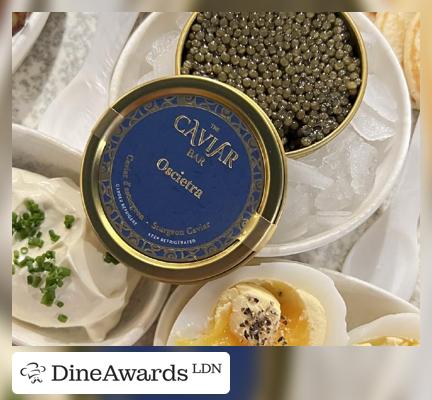 Dishes - THE CAVIAR BAR Mayfair