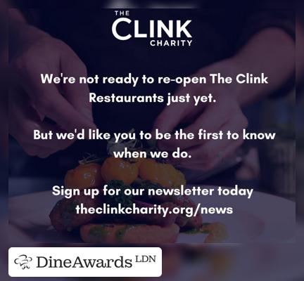 Billboard - The Clink Restaurant High Down