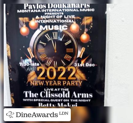 Advertisement - The Clissold Arms