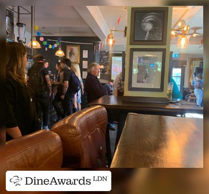 Bar counter - The Cock Tavern