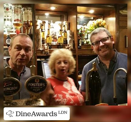 Bar counter - The Cricketers