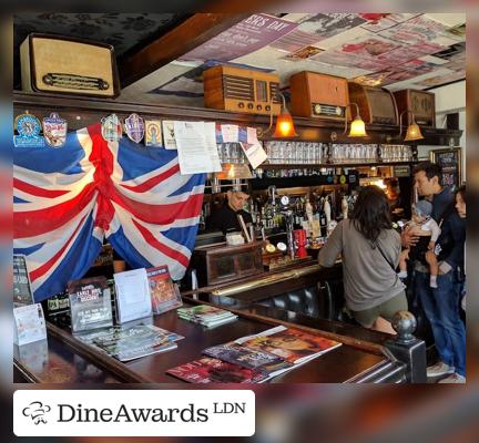 Bar counter - The Foresters Arms