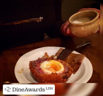 The Harwood Arms - Excellent Scotch Eggs in London