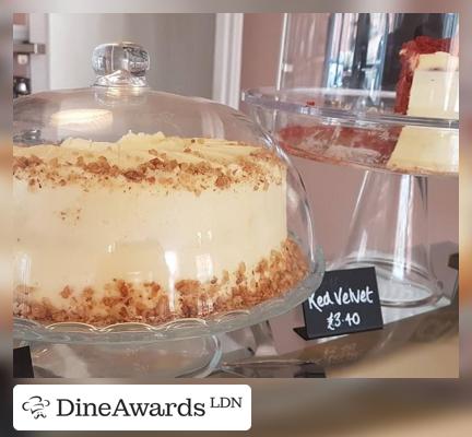 Carrot cake - The Lavender House Cafe