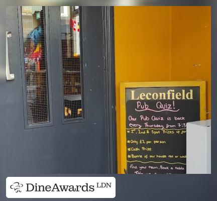 Blackboard - The Leconfield Pub & Kitchen