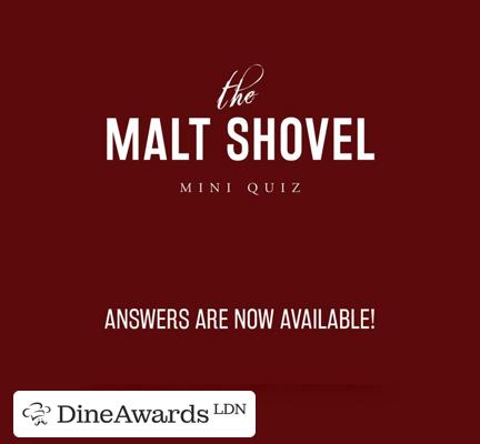 Advertisement - The Malt Shovel