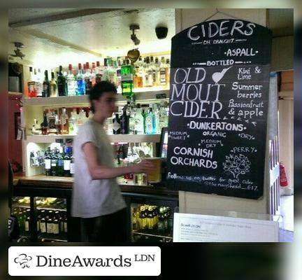 Bar counter - The Nags Head