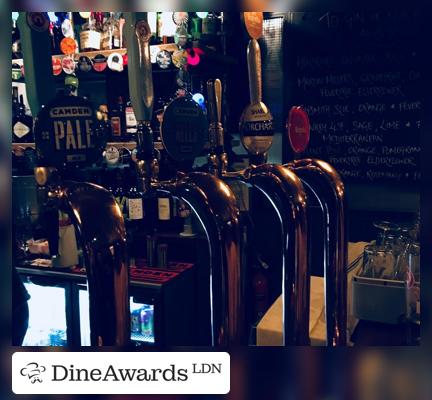 Bar counter - The Red Lion