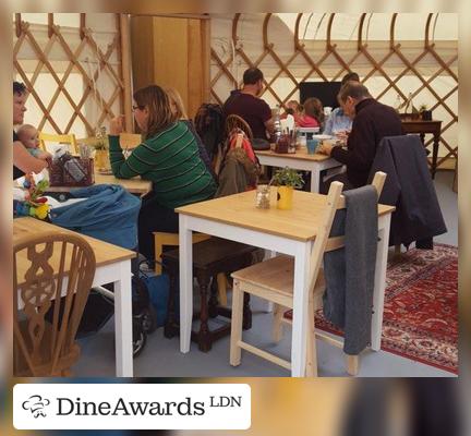 Interior - The Yurt Café