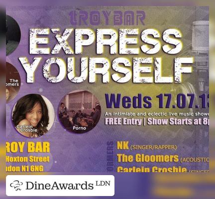 Advertisement - Troy Bar