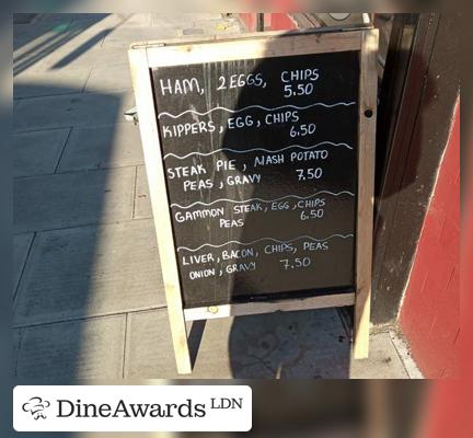 Blackboard - Tulse Hill Cafe Restaurant