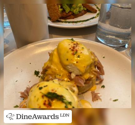 Eggs benedict - WatchHouse Belsize Park