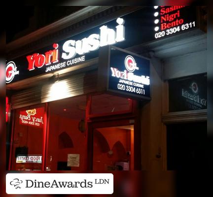 Facade - Yori Sushi Hackney