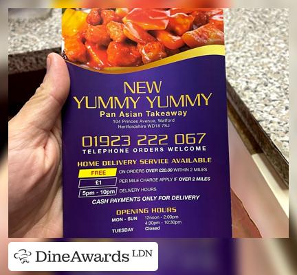 Advertisement - Yummy Yummy Takeaway