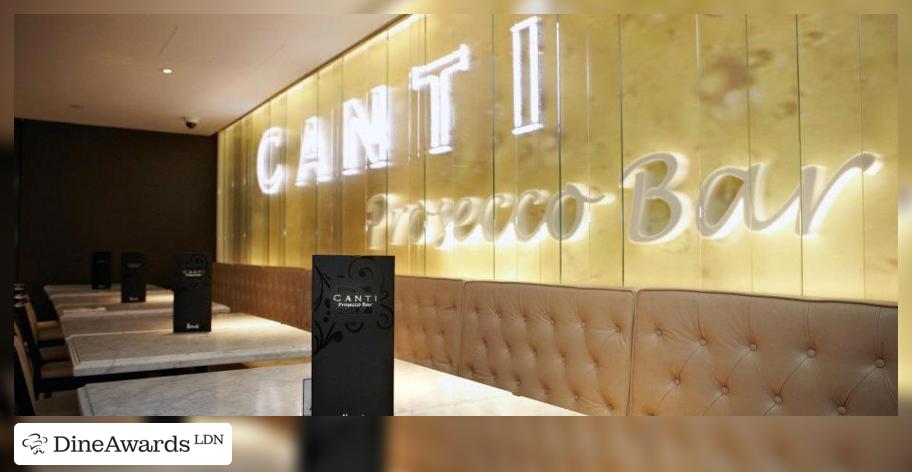 Design - Canti Prosecco Bar - Harrods