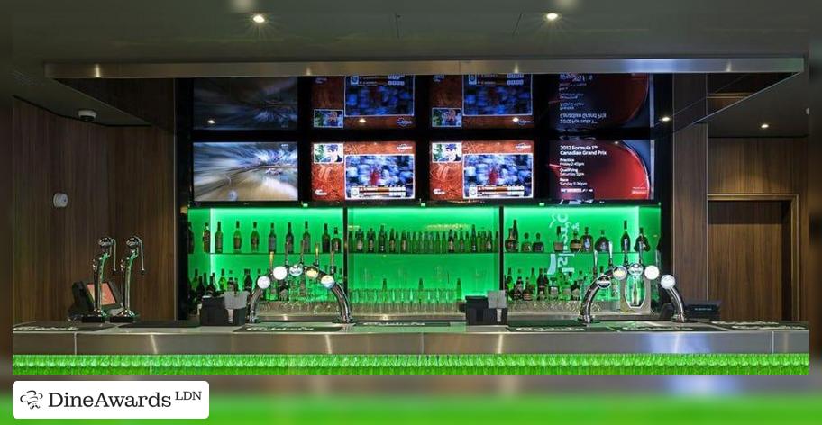 Bar counter - Carlsberg Sports Bar