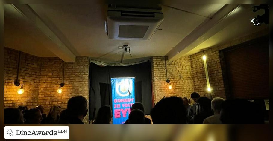 Design - Comedy in Your Eye Stand Up Comedy Club London