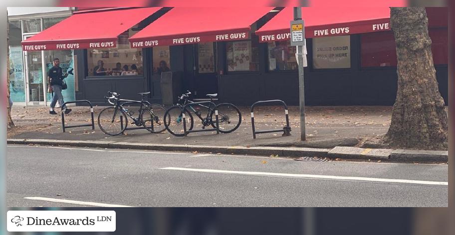 View - Five Guys Chiswick