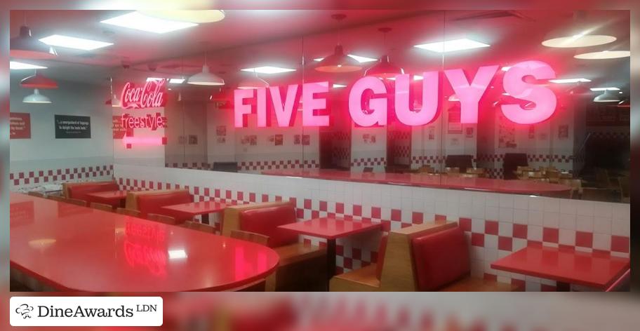 Design - Five Guys Covent Garden