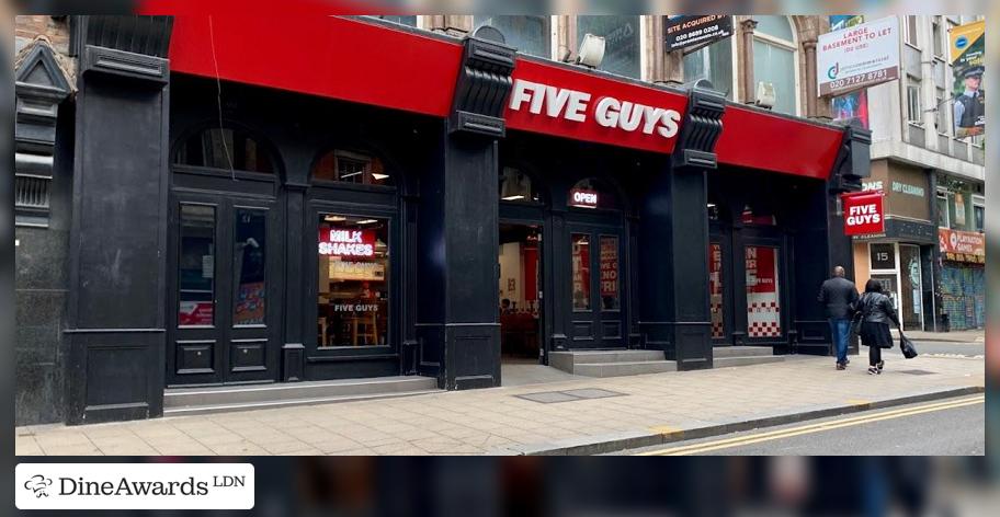 Exterior - Five Guys Croydon