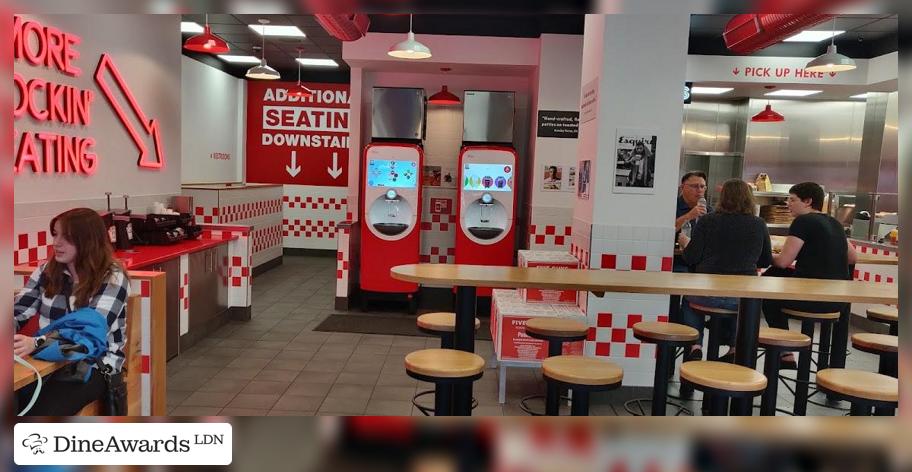 Interior - Five Guys Queensway