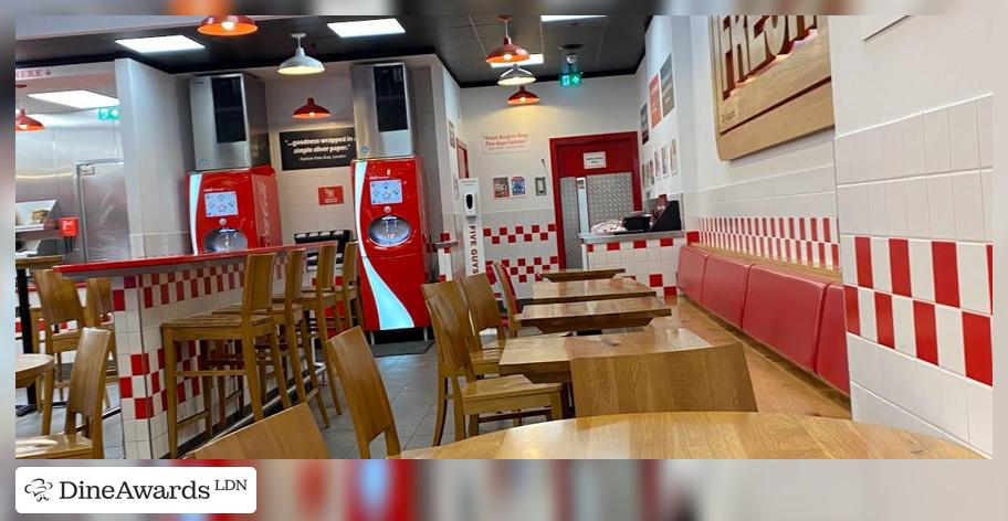 Interior - Five Guys Wandsworth